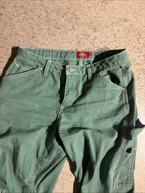 Dickies Women's Sage Green Cargo Work Pants